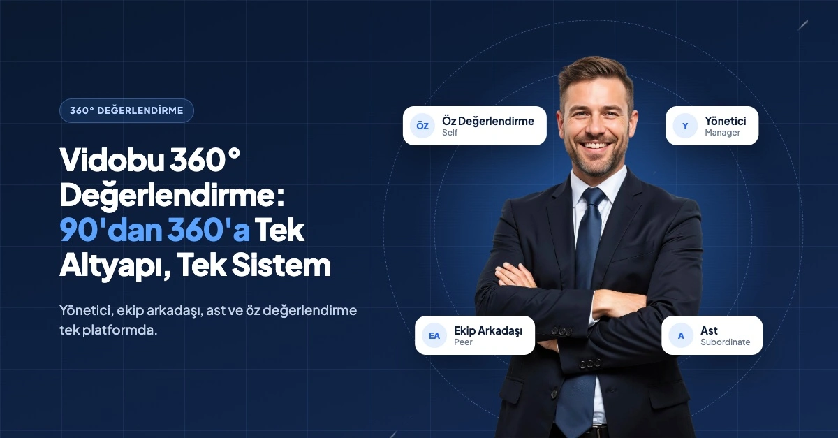 Vidobu 360° Değerlendirme: 90’dan 360’a Tek Altyapı, Tek Sistem